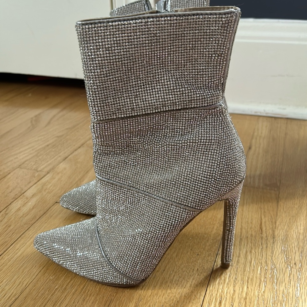 Taylor swift Crystal Steve Madden booties